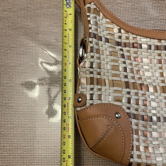 The Sak, fabric weave and leather purse, extra clean condition. - Picture 9 of 13